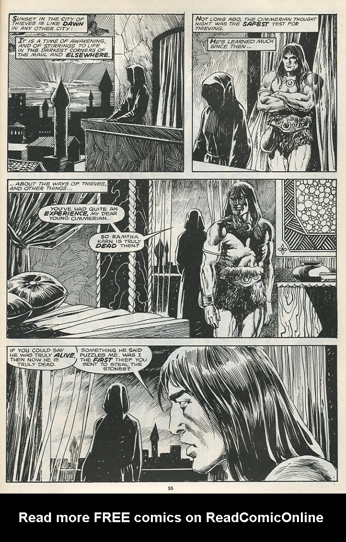 The Savage Sword Of Conan issue 174 - Page 57