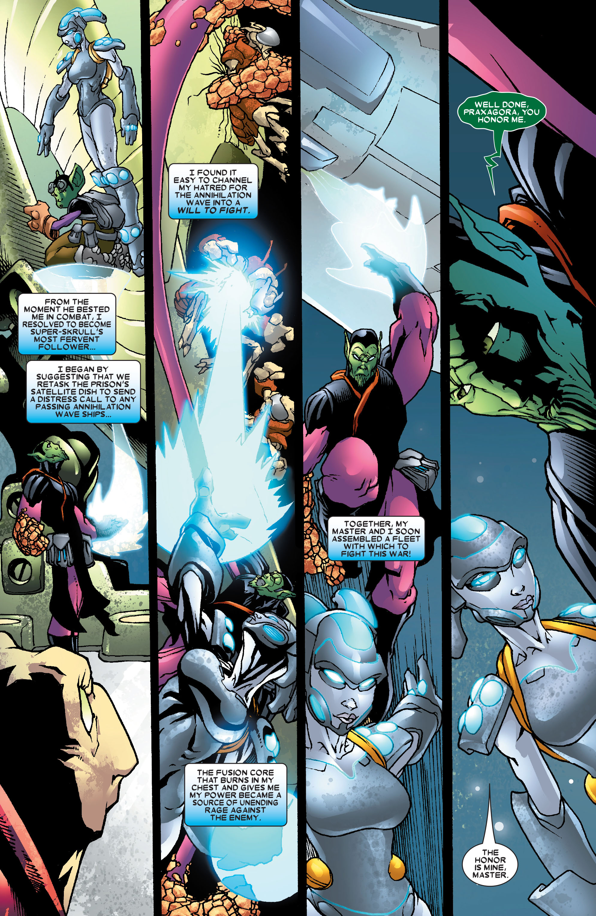 Read online Annihilation: Super-Skrull comic -  Issue #3 - 5