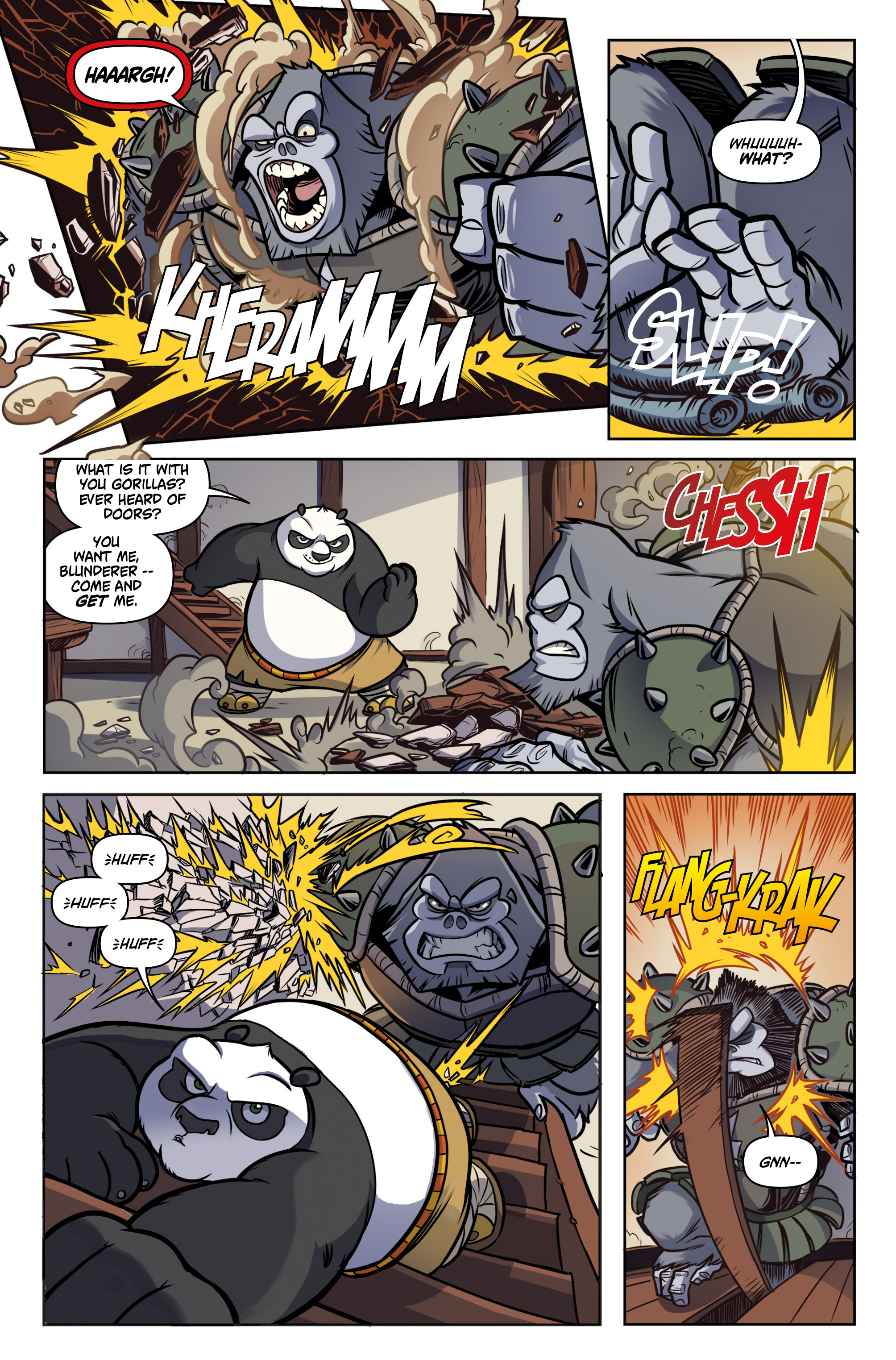 Read online DreamWorks Kung Fu Panda comic -  Issue #3 - 22