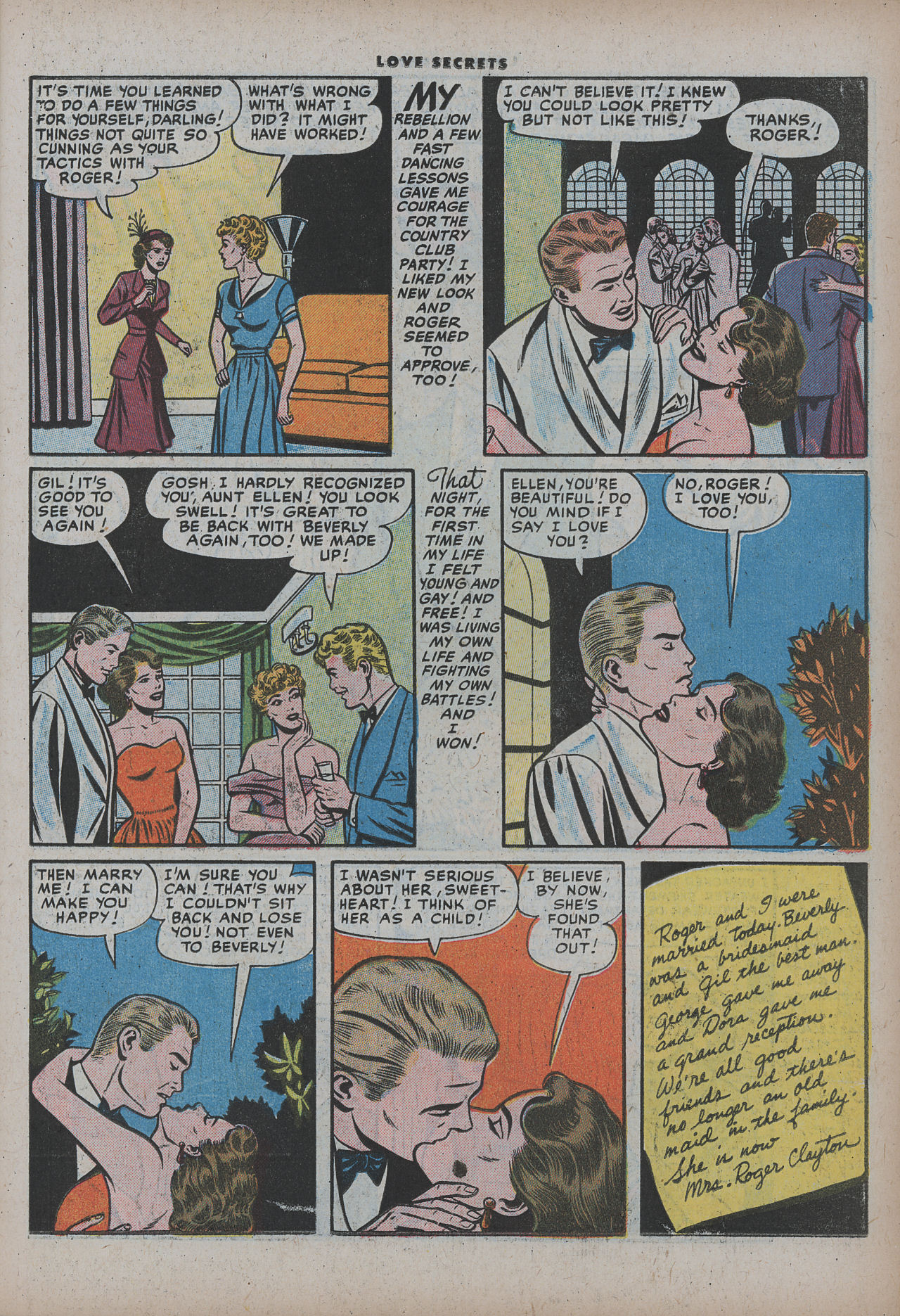Read online Love Secrets (1953) comic -  Issue #47 - 11