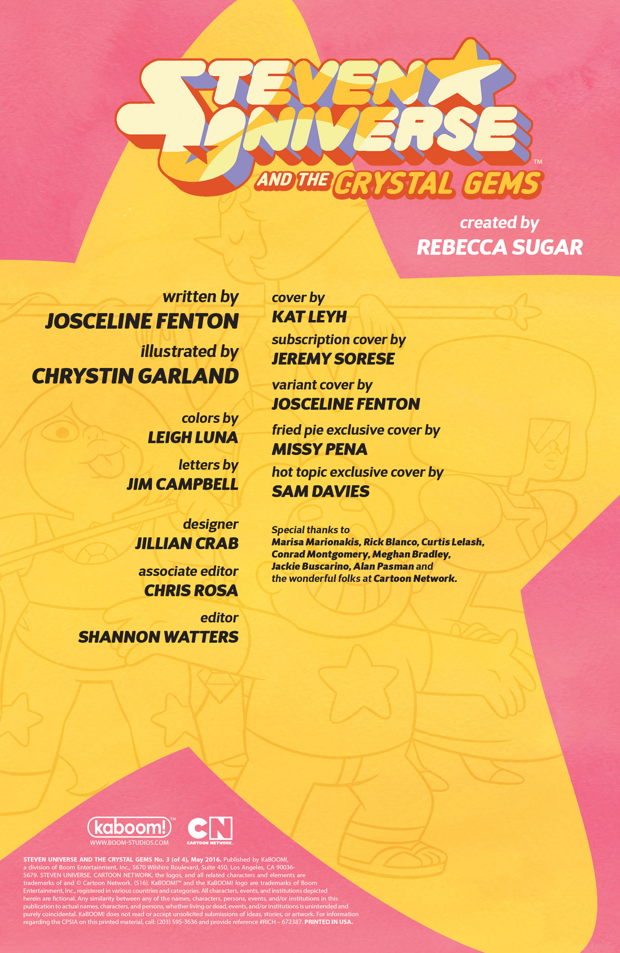 Read online Steven Universe and the Crystal Gems comic -  Issue #3 - 2