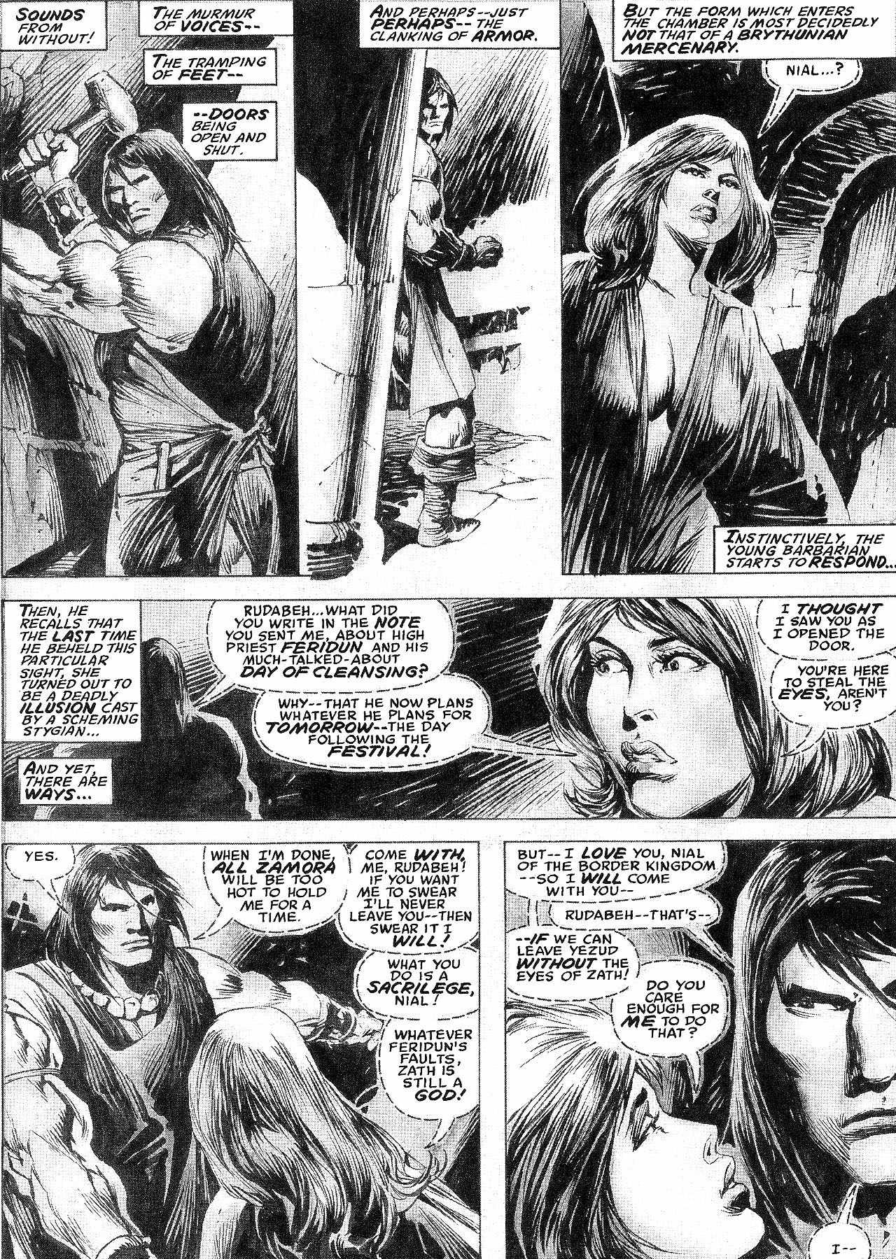 Read online The Savage Sword Of Conan comic -  Issue #210 - 16