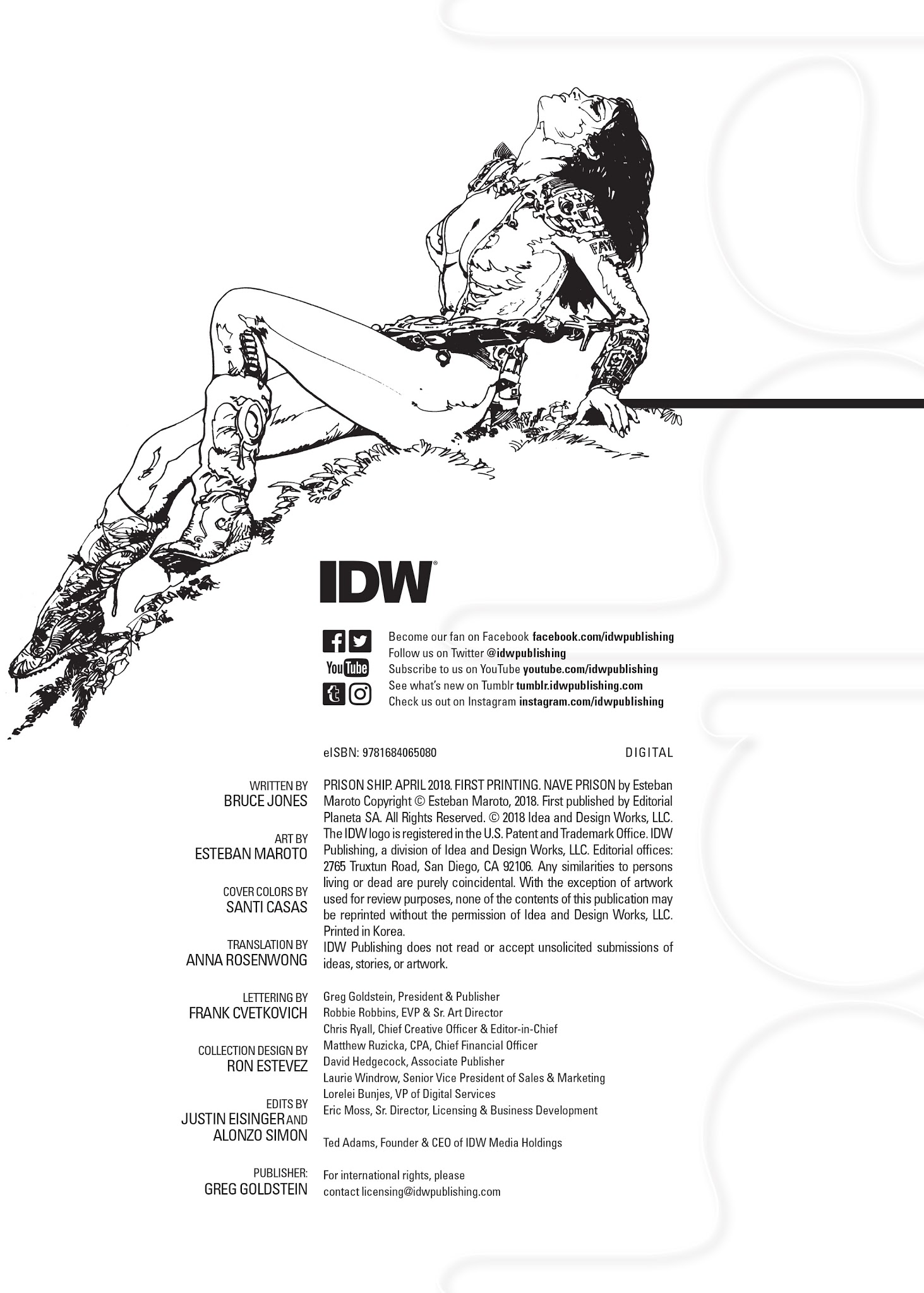 Read online Prison Ship comic -  Issue # TPB - 4