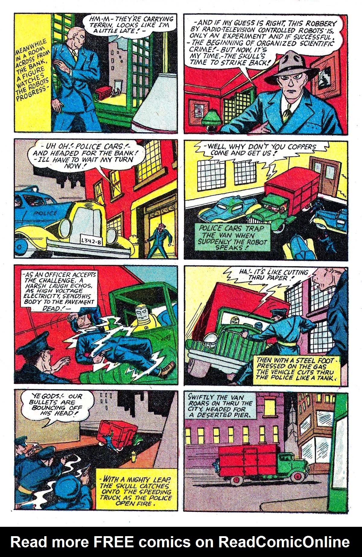 Read online Amazing Man Comics comic -  Issue #5 - 23