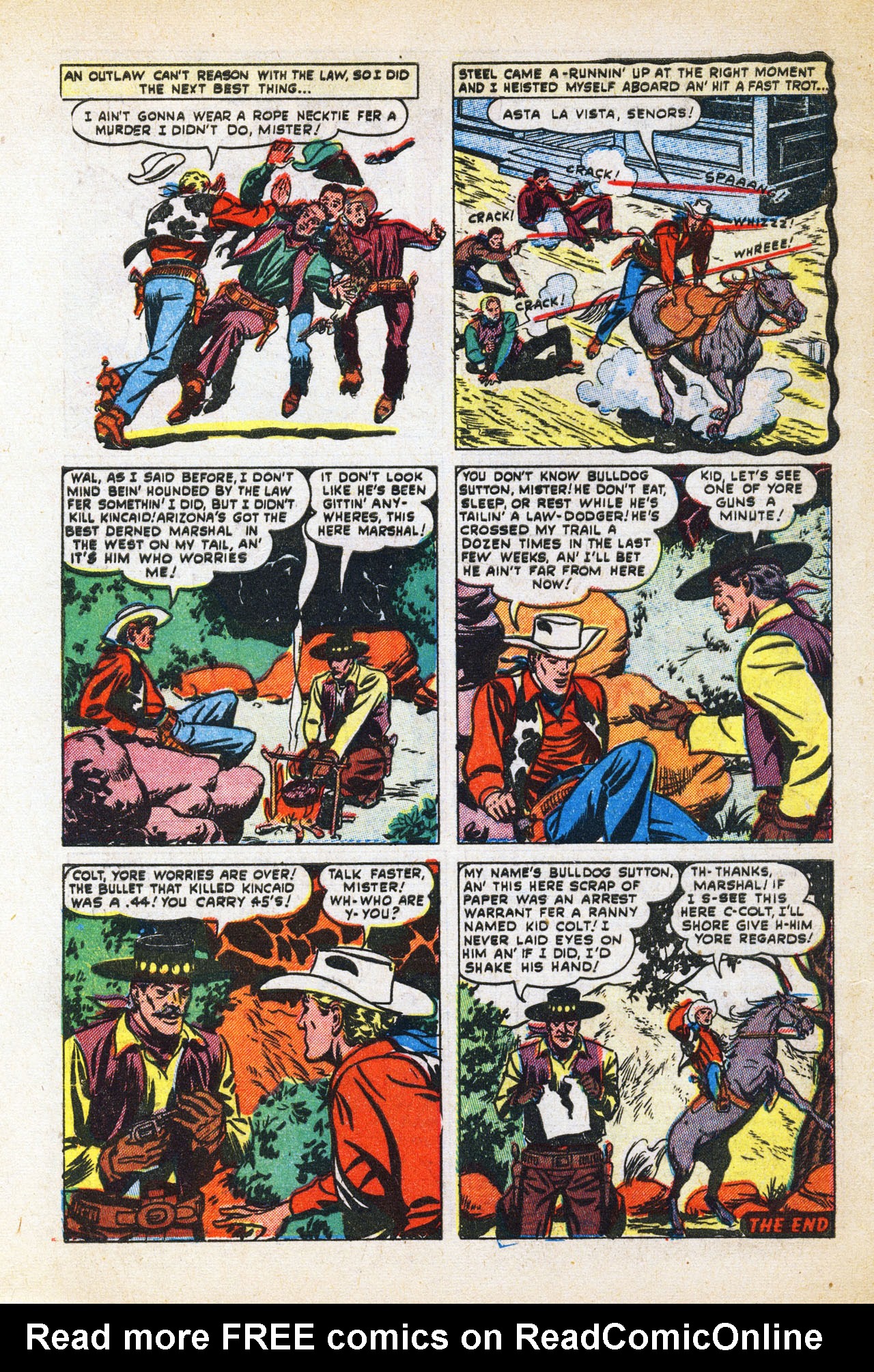 Read online Kid Colt Outlaw comic -  Issue #13 - 32