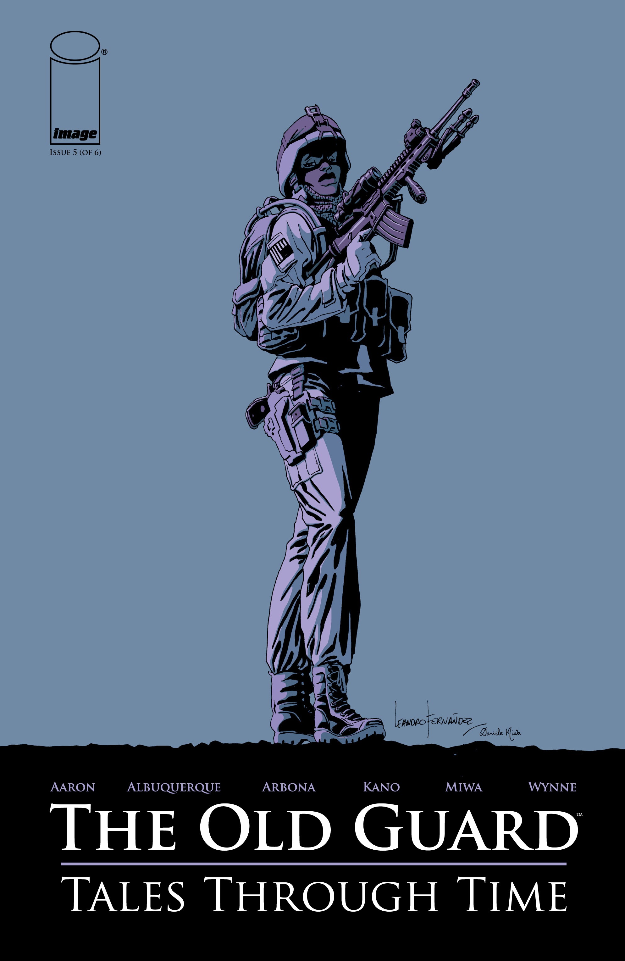 Read online The Old Guard: Tales Through Time comic -  Issue #5 - 1