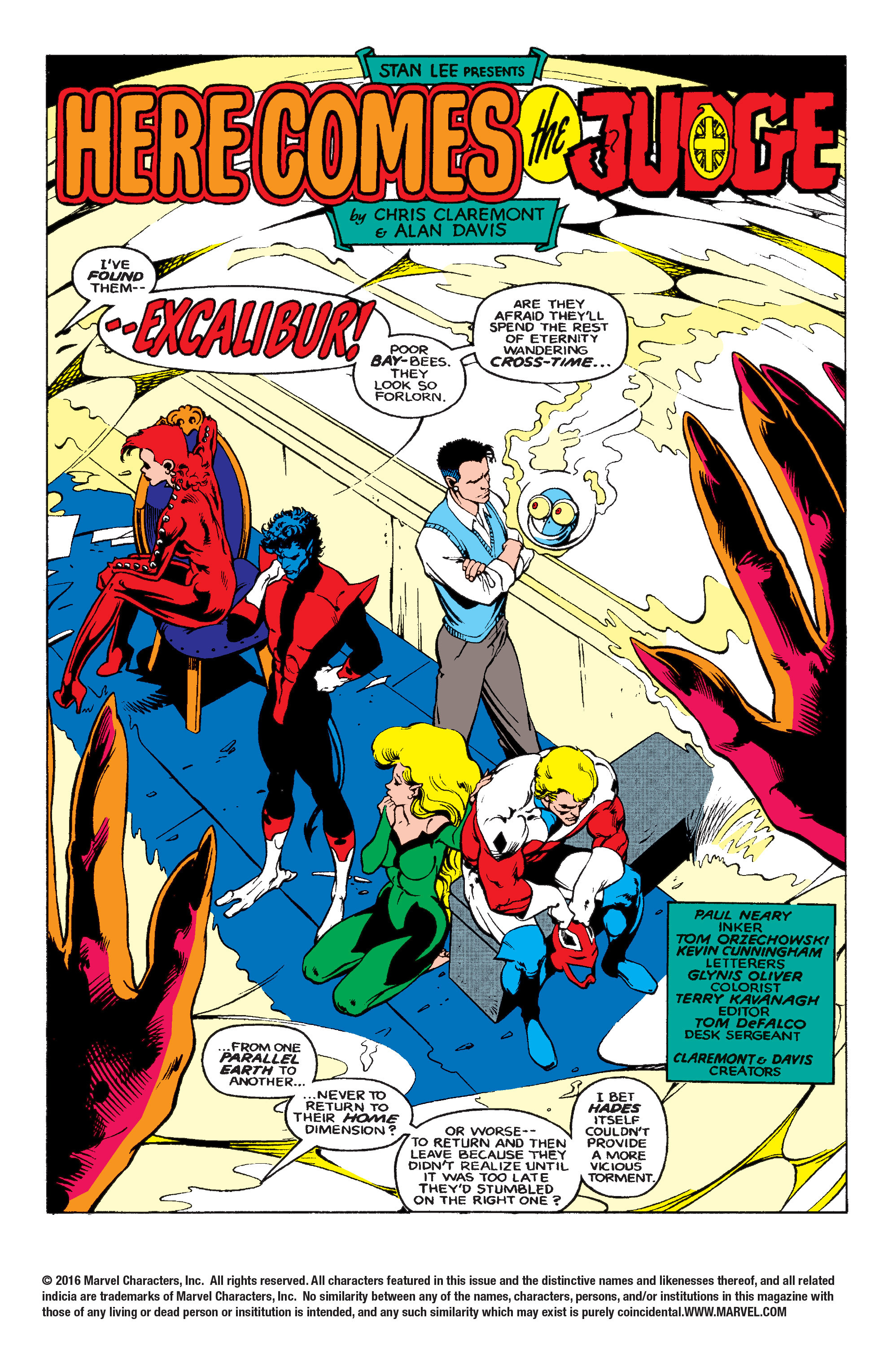 Read online Excalibur (1988) comic -  Issue #23 - 2