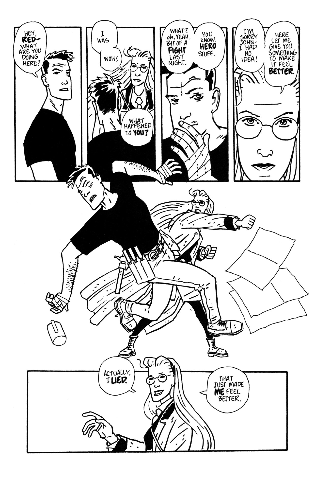 Read online Jack Staff comic -  Issue #9 - 10