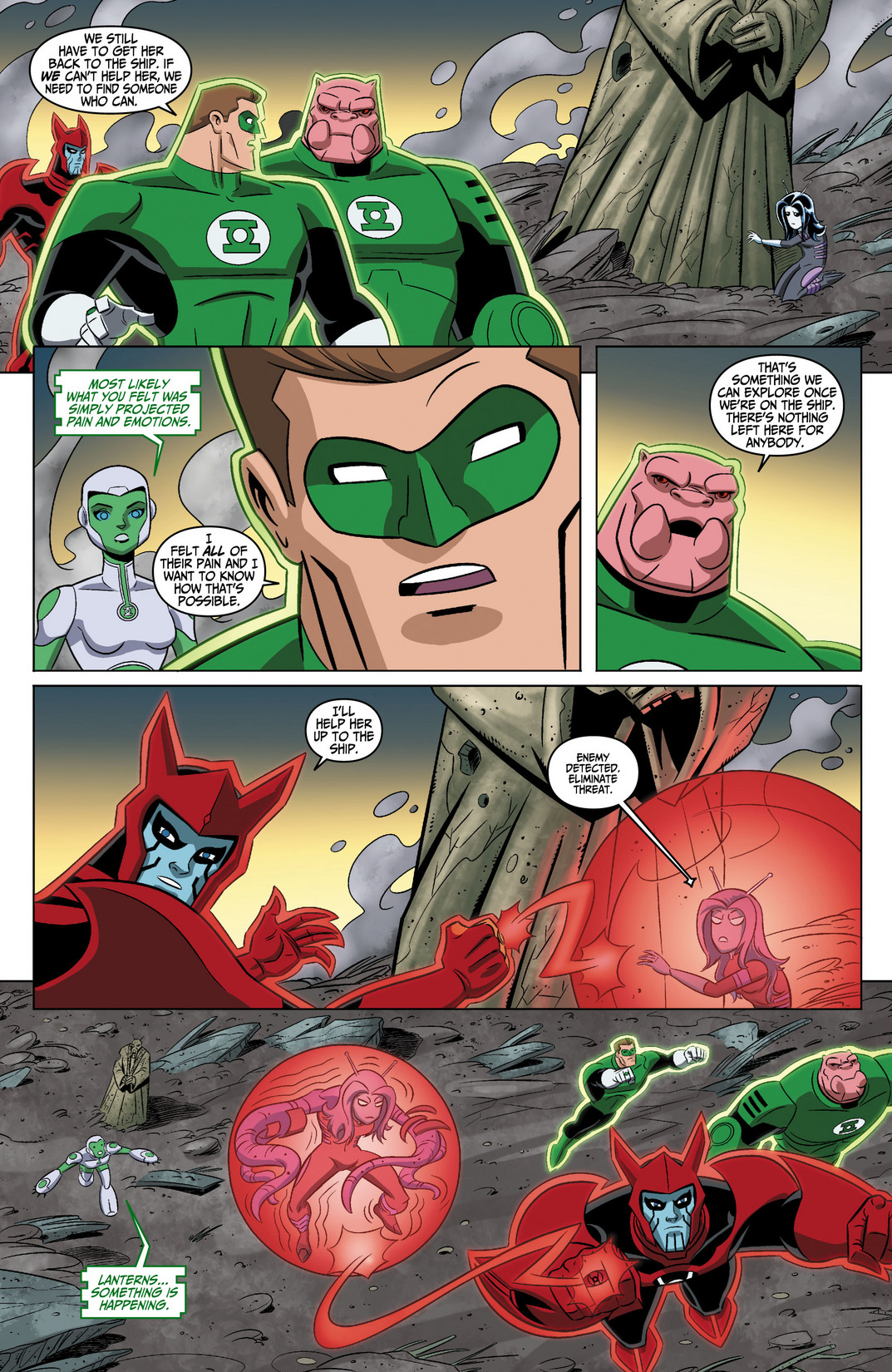Read online Green Lantern: The Animated Series comic -  Issue #6 - 13