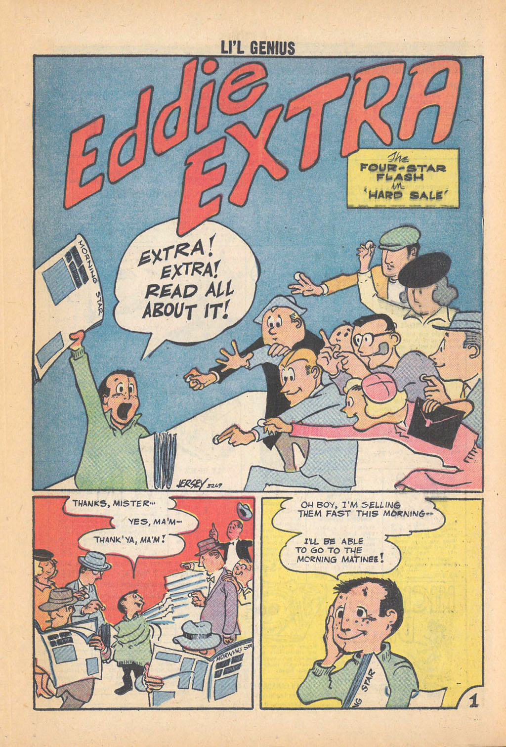 Read online Li'l Genius comic -  Issue #20 - 21