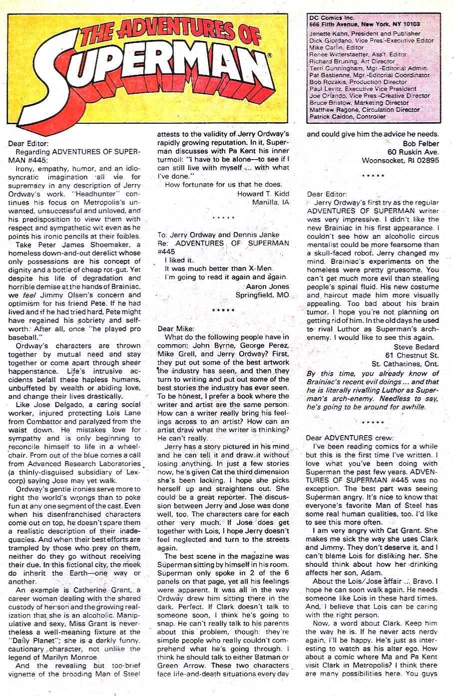 Read online Adventures of Superman (1987) comic -  Issue #449 - 23