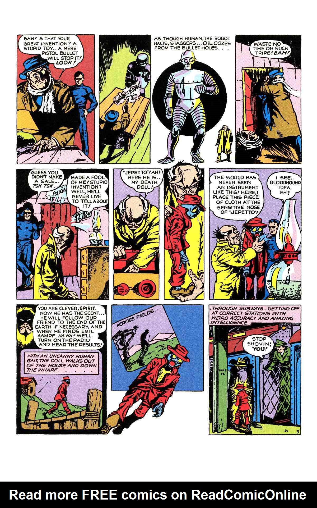 Read online Will Eisner's The Spirit Archives comic -  Issue # TPB 1 (Part 1) - 67