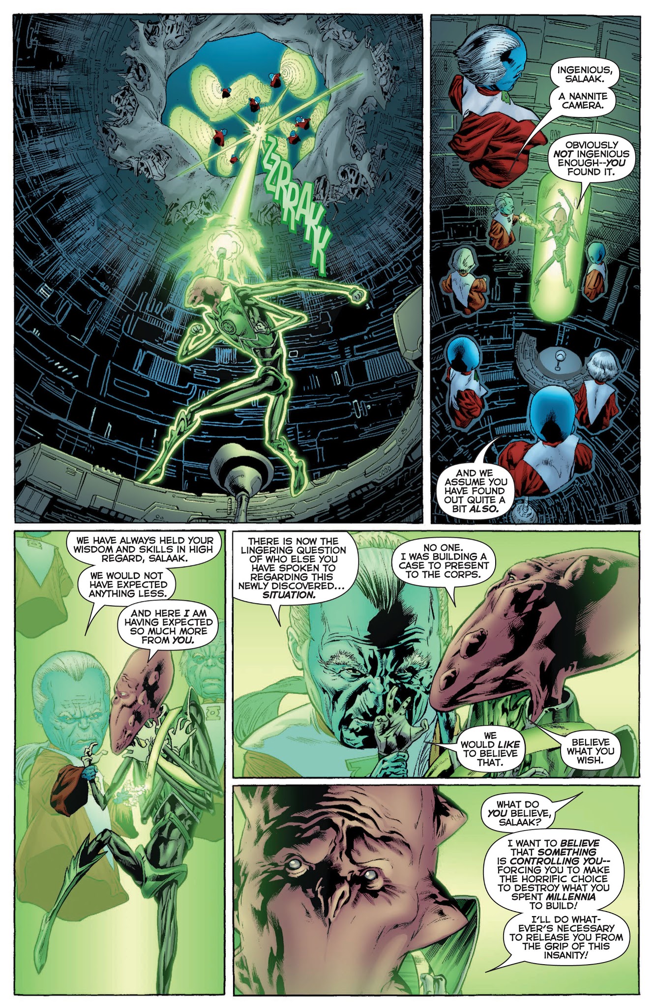Read online Green Lantern: Rise of the Third Army comic -  Issue # TPB - 111