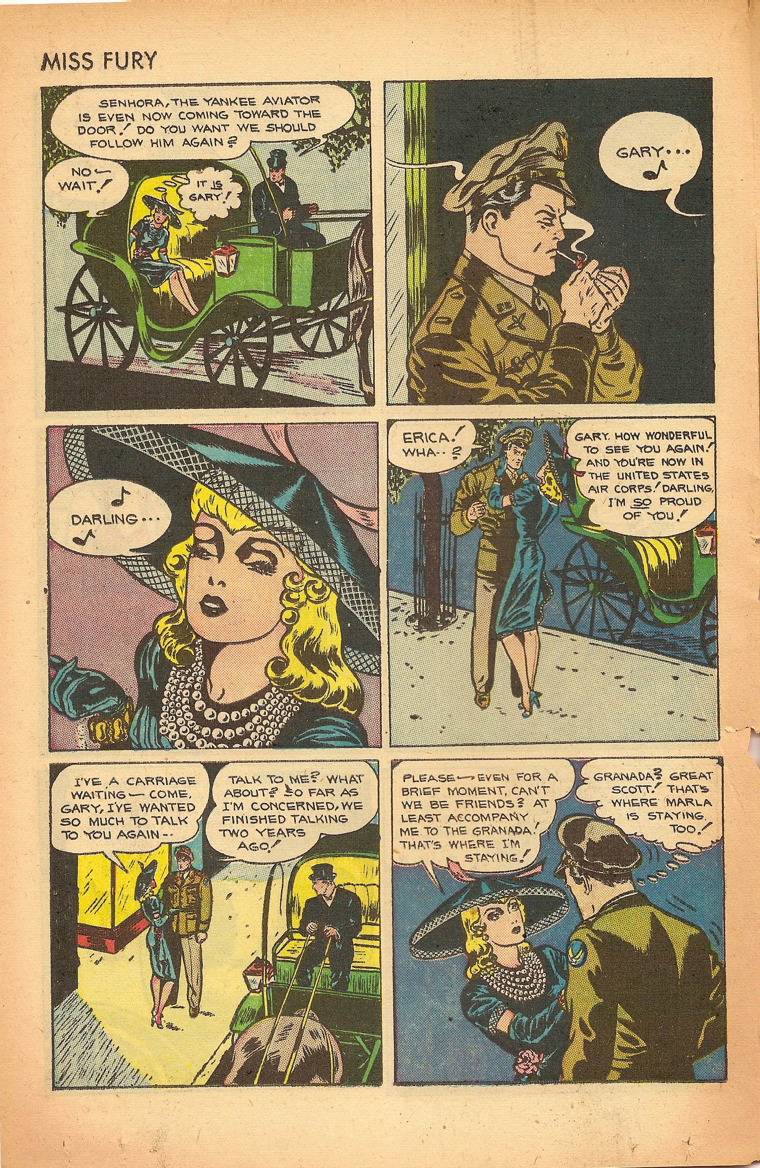 Read online Miss Fury (1942) comic -  Issue #7 - 18
