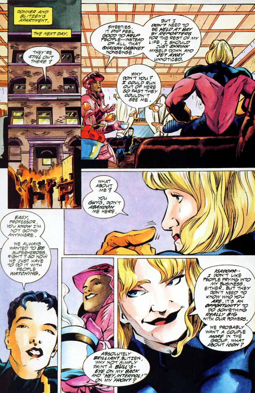 Read online Heroes (1996) comic -  Issue #1 - 16