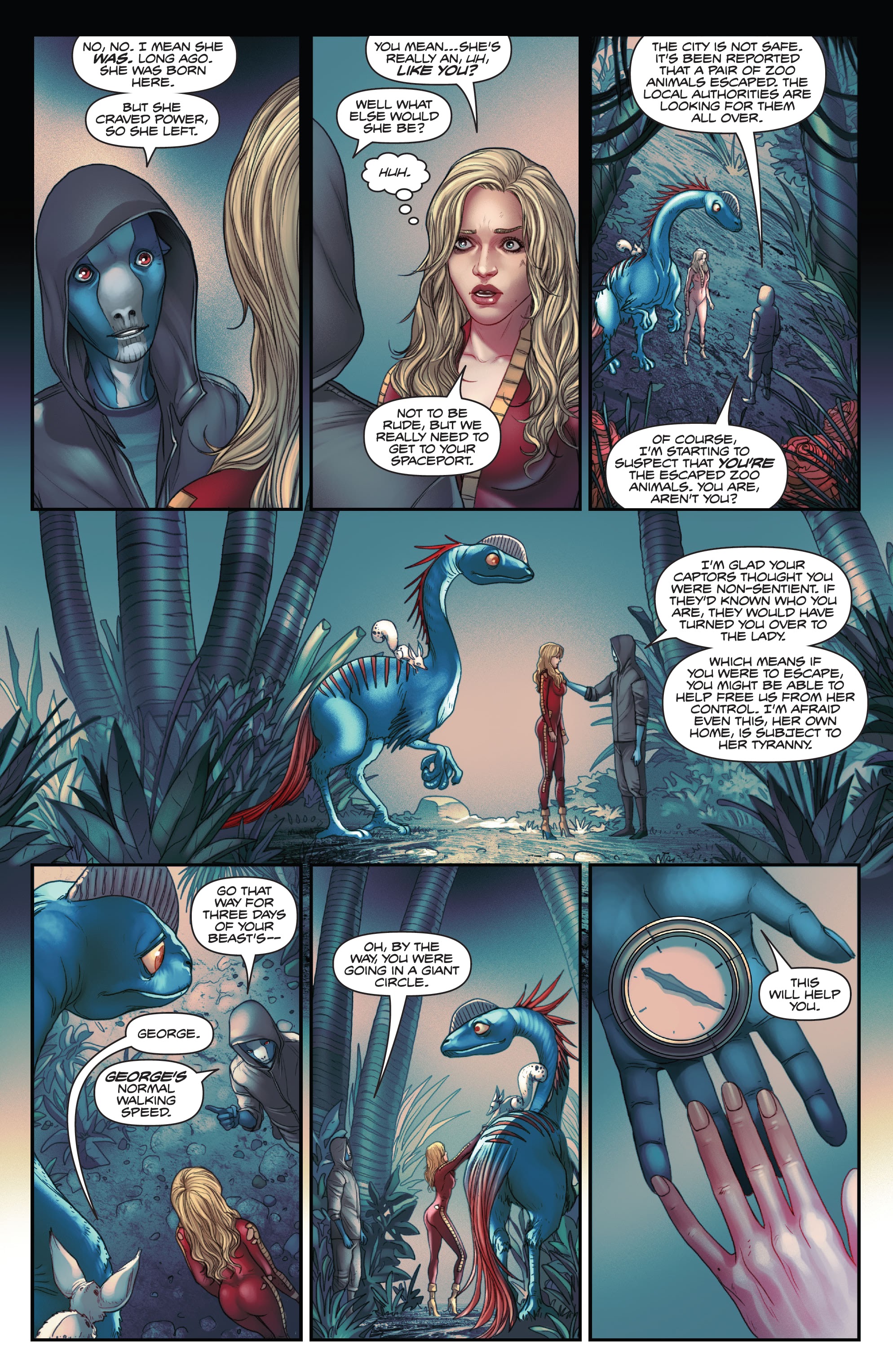Read online Barbarella (2021) comic -  Issue #7 - 19