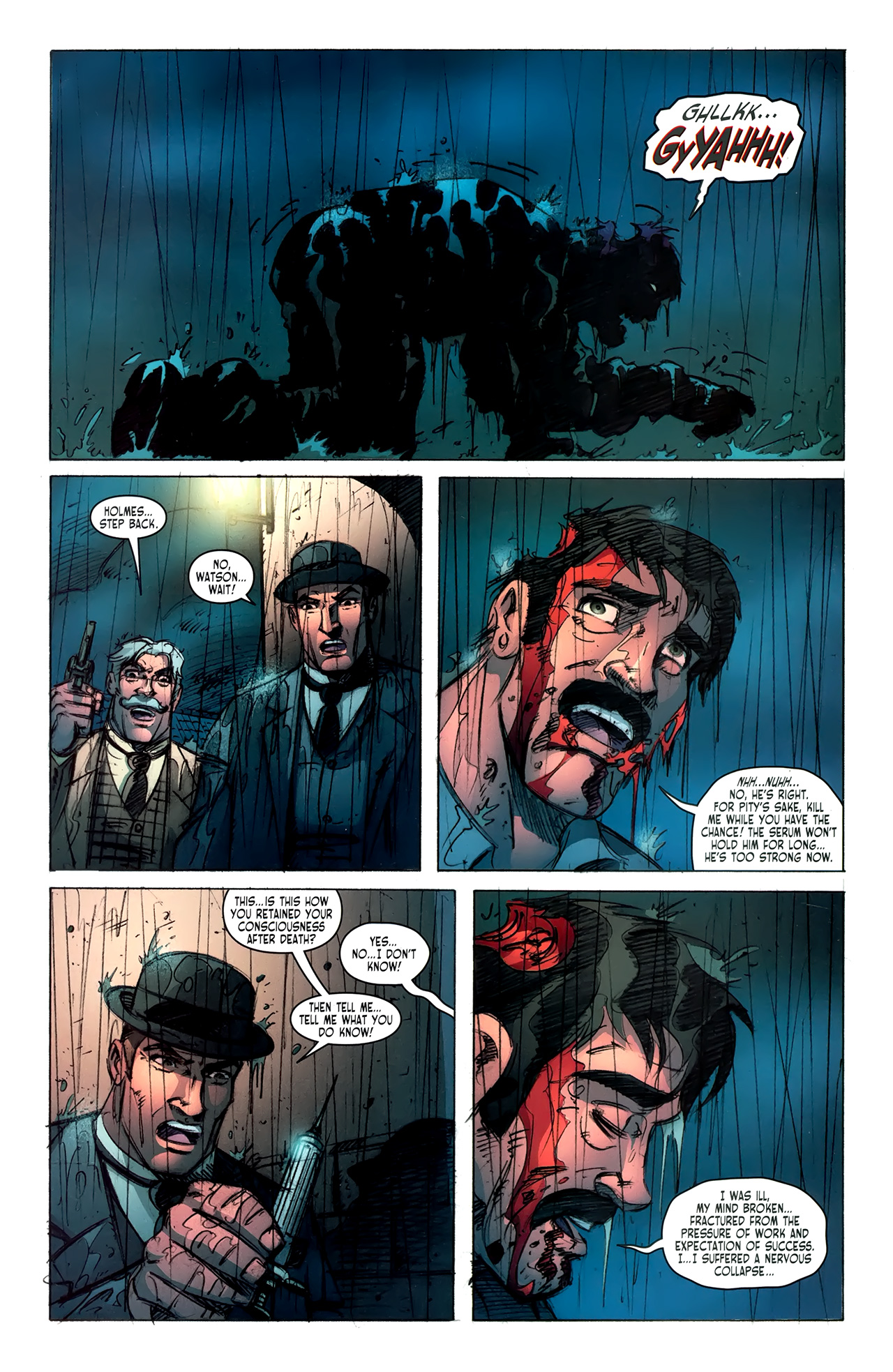 Read online Victorian Undead: Sherlock Holmes vs. Jekyll and Hyde comic -  Issue # Full - 31