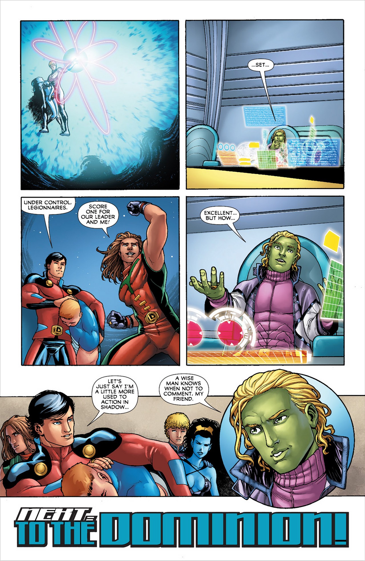 Read online Legion of Super-Heroes (2011) comic -  Issue #3 - 21
