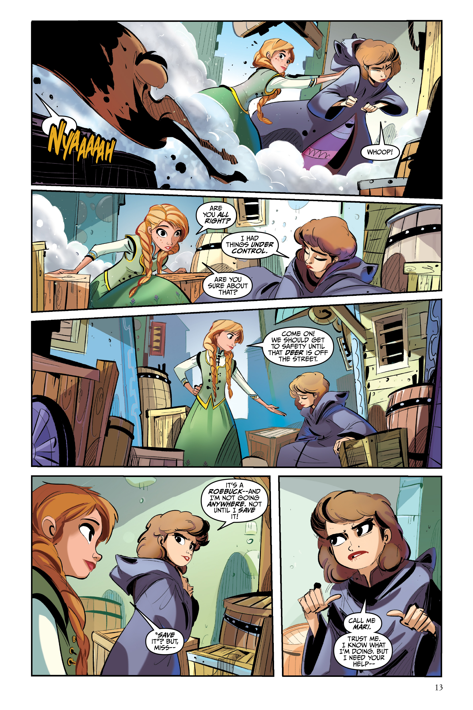Read online Disney Frozen: Breaking Boundaries comic -  Issue # _TPB - 13
