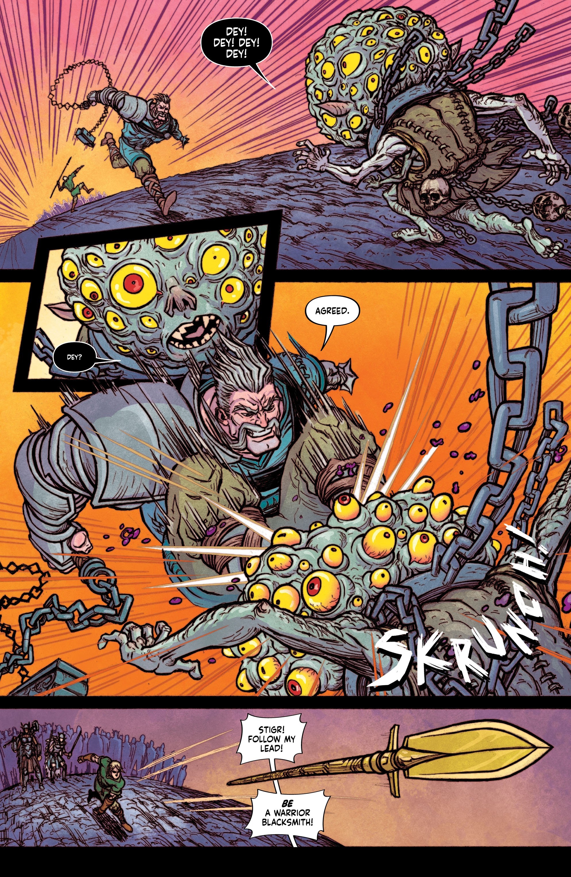 Read online Beware the Eye of Odin comic -  Issue #4 - 6