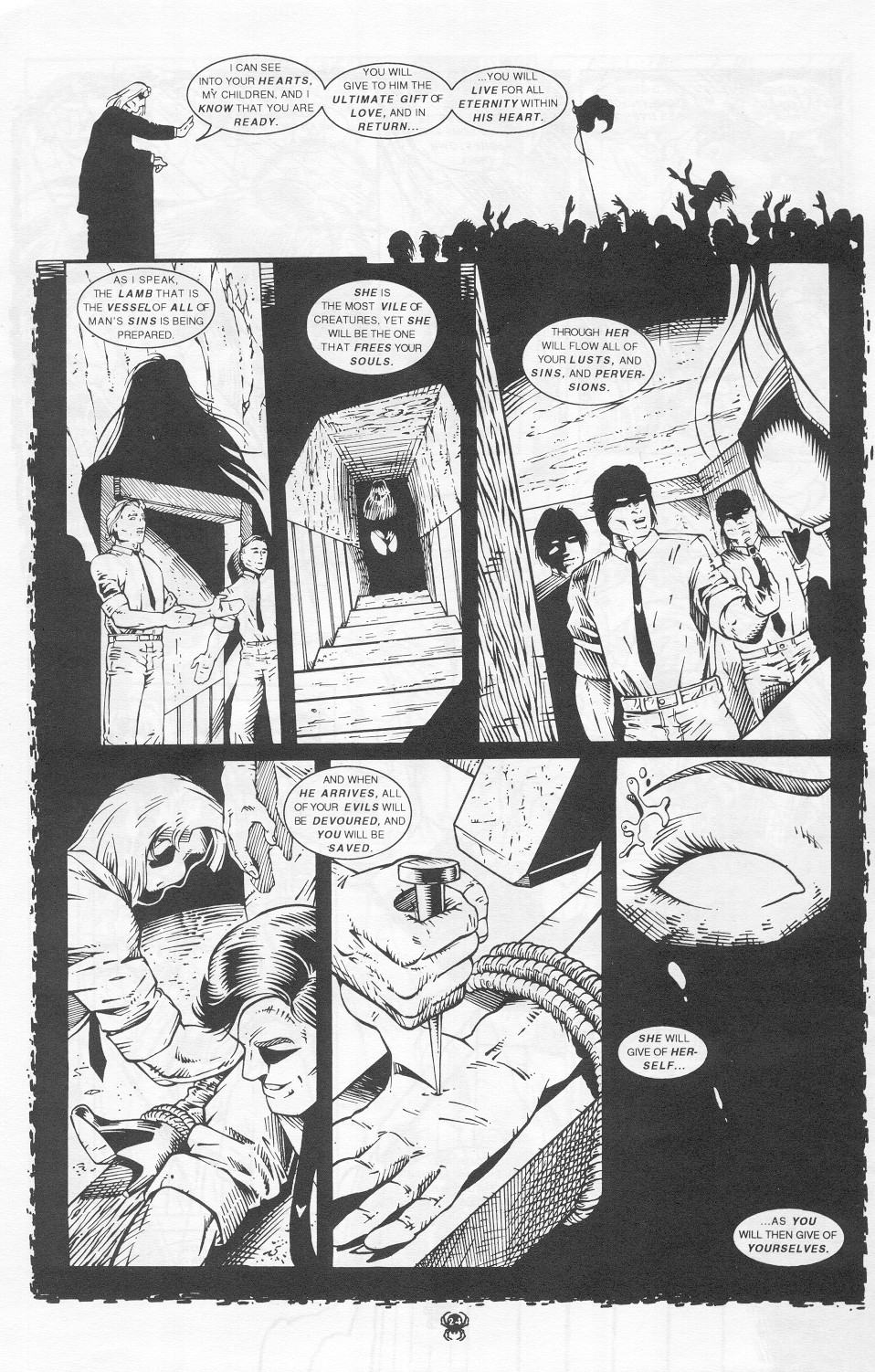 Read online Fangs of the Widow comic -  Issue #8 - 26