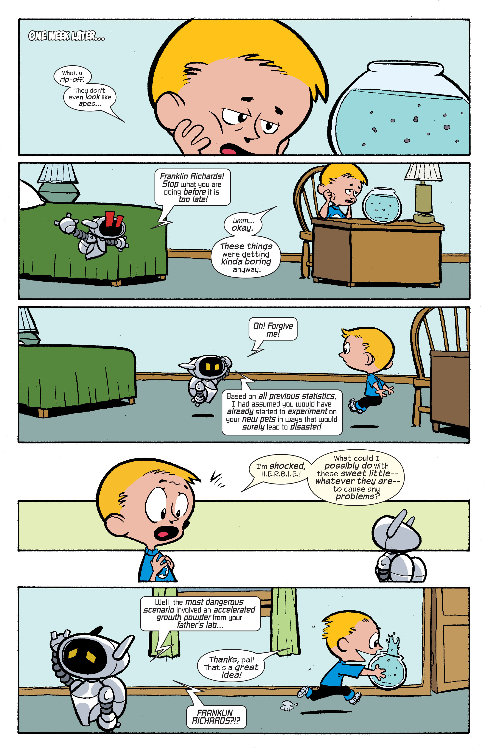 Read online Franklin Richards: Happy Franksgiving! comic -  Issue # Full - 19