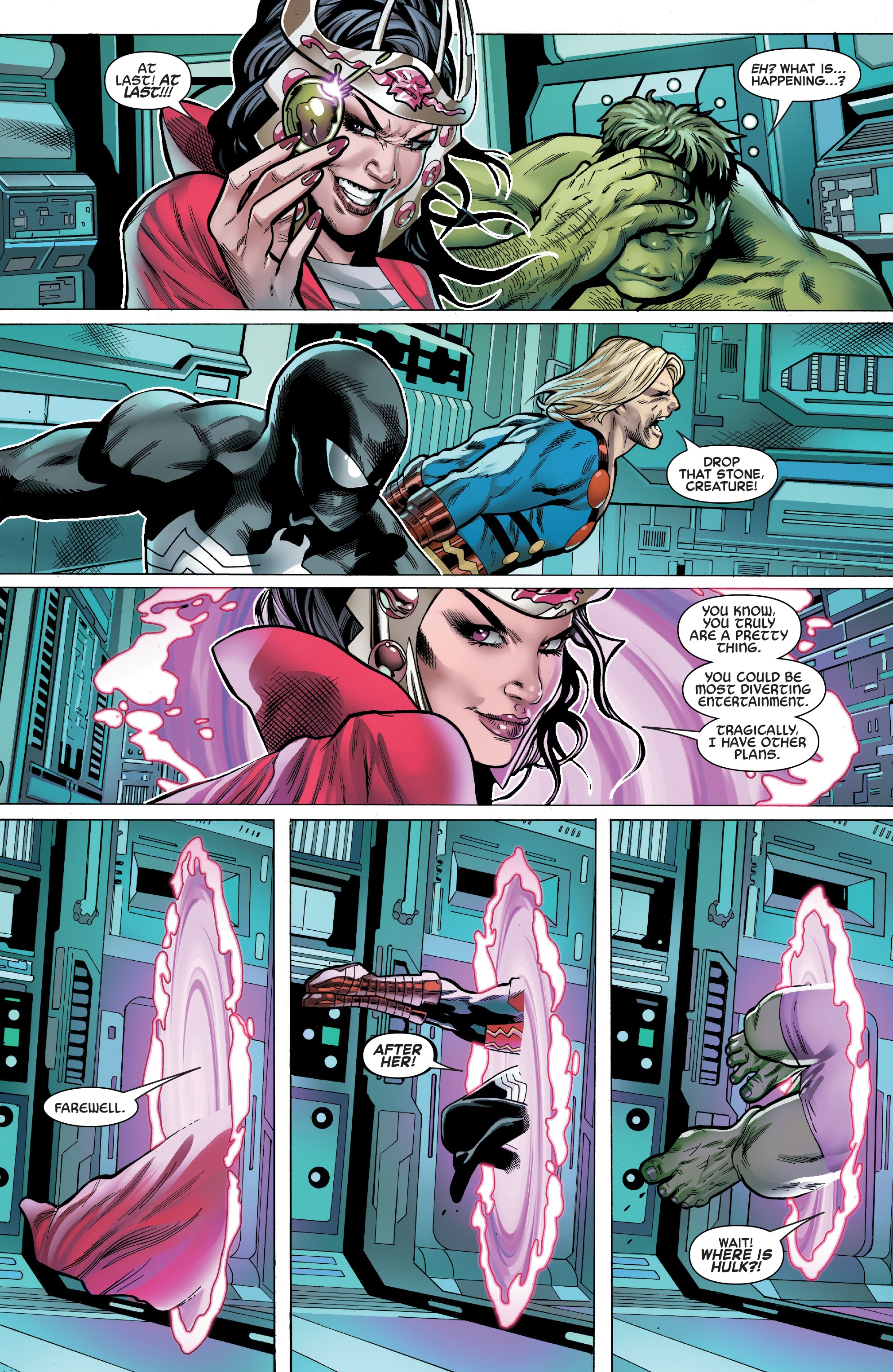 Read online Symbiote Spider-Man: Crossroads comic -  Issue #4 - 21