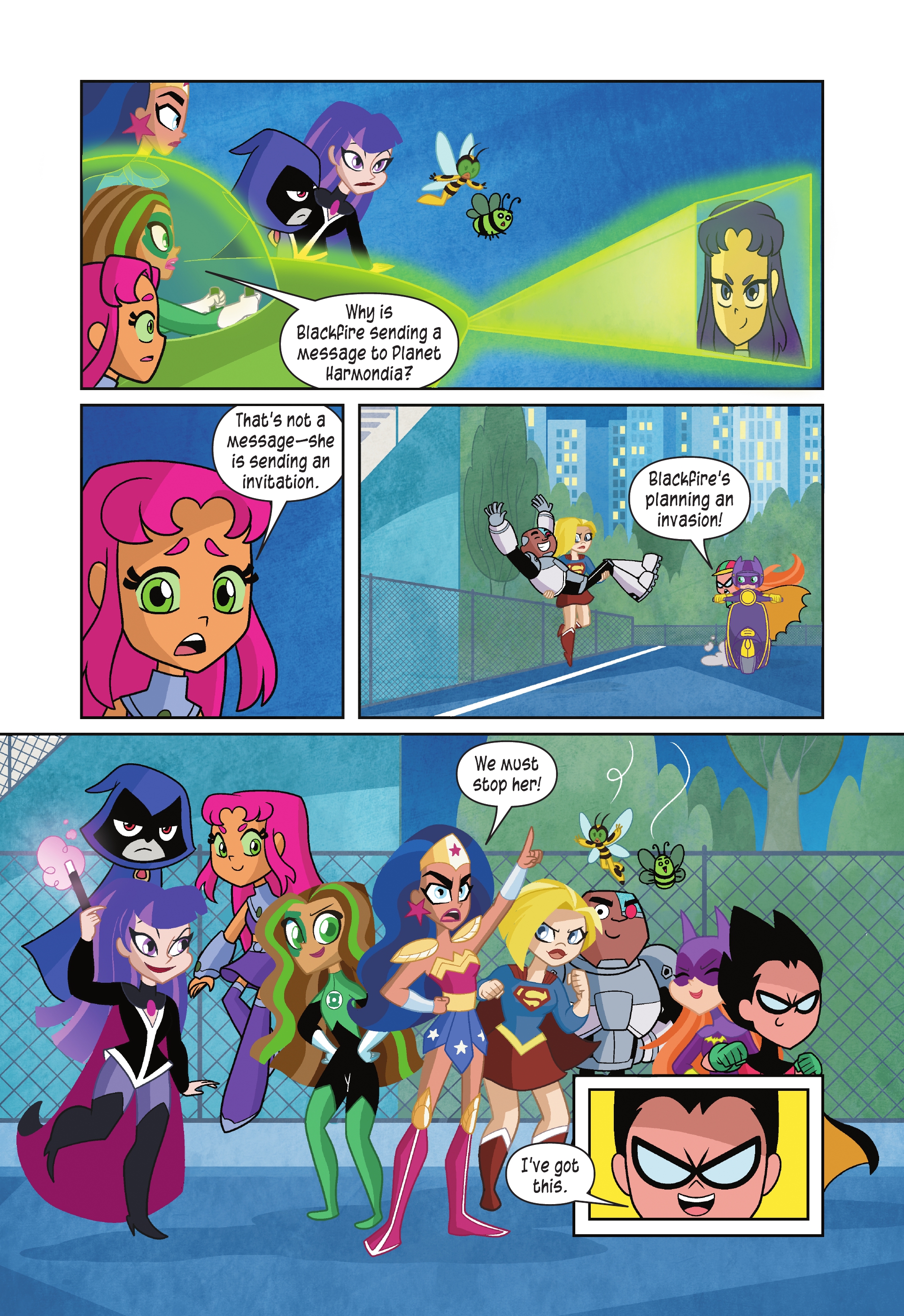 Read online Teen Titans Go!/DC Super Hero Girls: Exchange Students comic -  Issue # TPB (Part 2) - 34