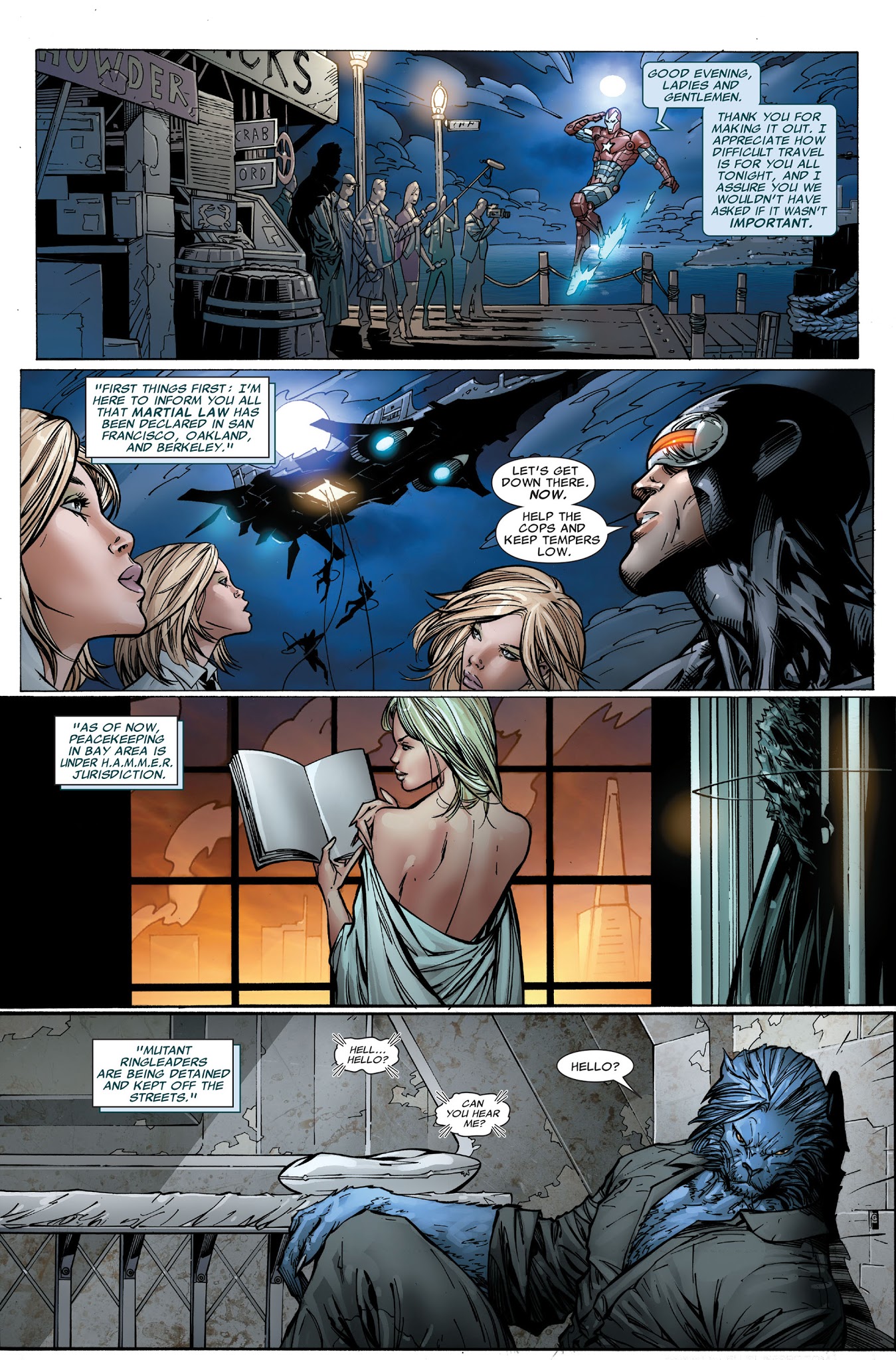 Read online Dark Avengers/Uncanny X-Men: Utopia comic -  Issue # TPB - 34