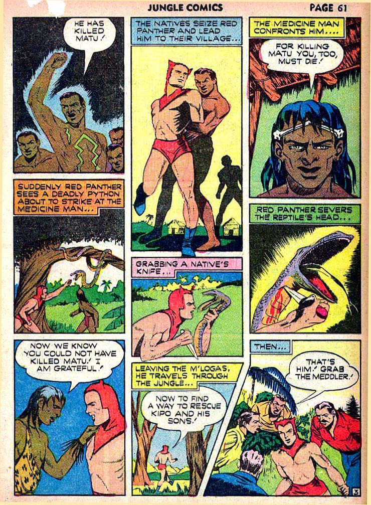 Read online Jungle Comics comic -  Issue #22 - 63