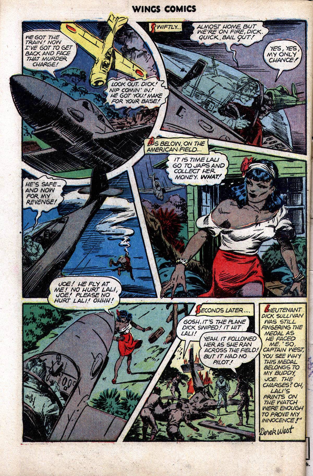 Read online Wings Comics comic -  Issue #76 - 50
