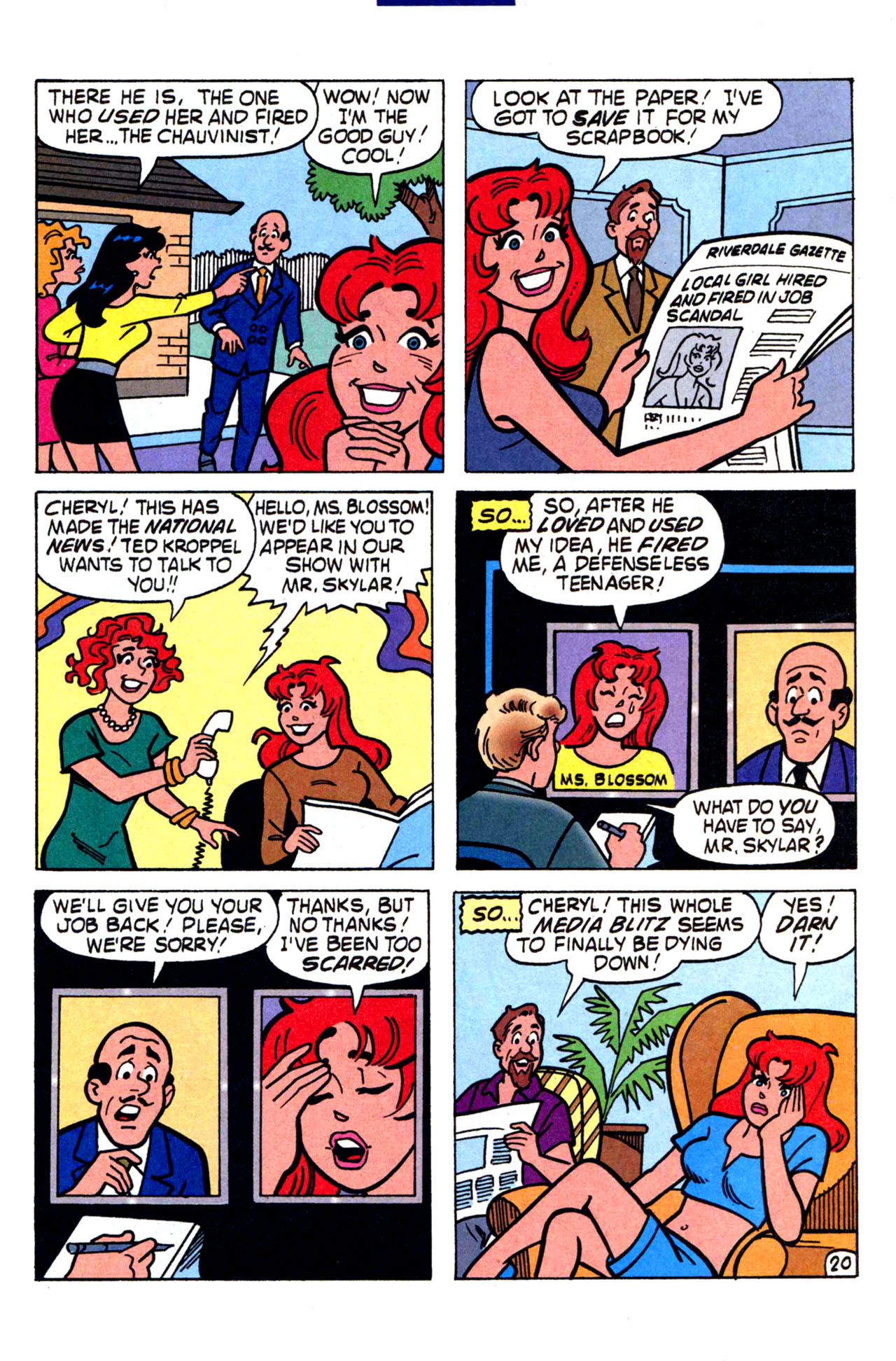Read online Cheryl Blossom (1996) comic -  Issue #1 - 31