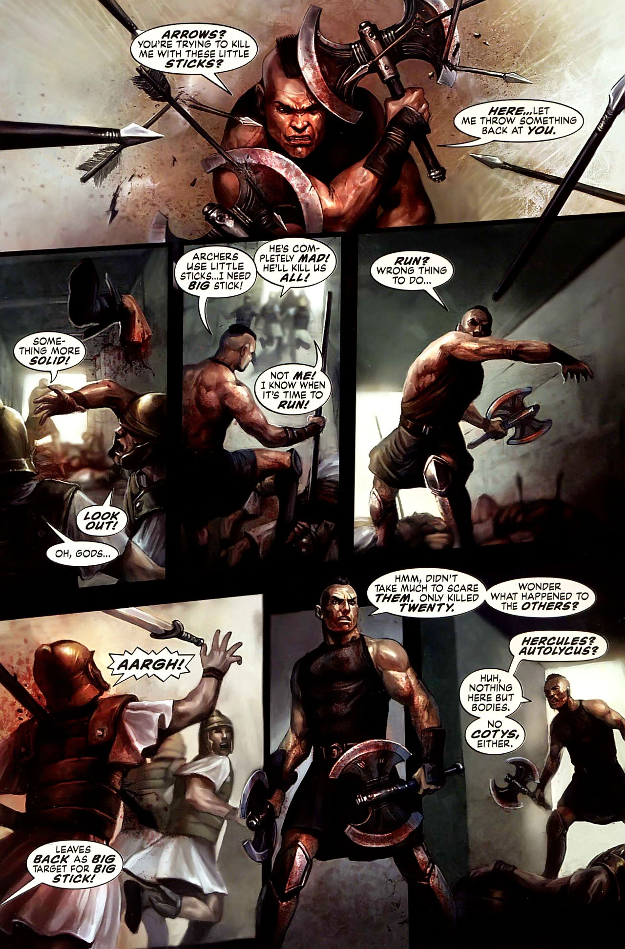 Read online Hercules (2008) comic -  Issue #5 - 17