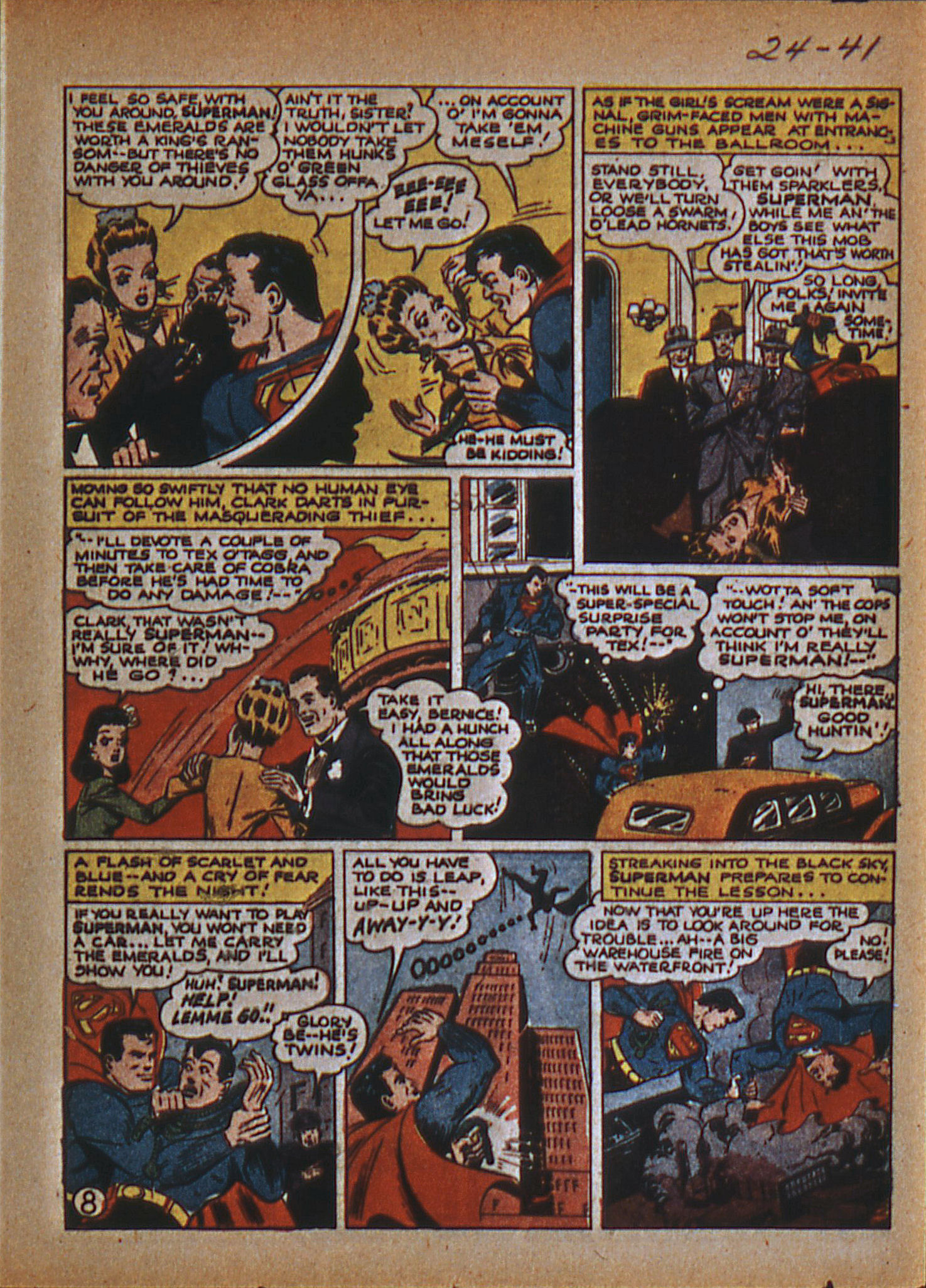 Read online Superman (1939) comic -  Issue #24 - 43