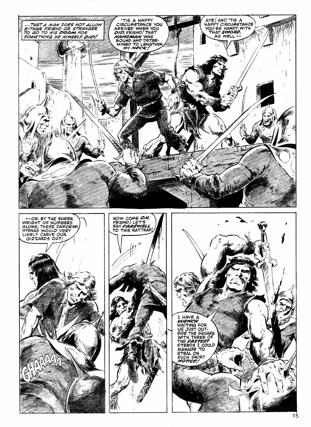 Read online The Savage Sword Of Conan comic -  Issue #84 - 15