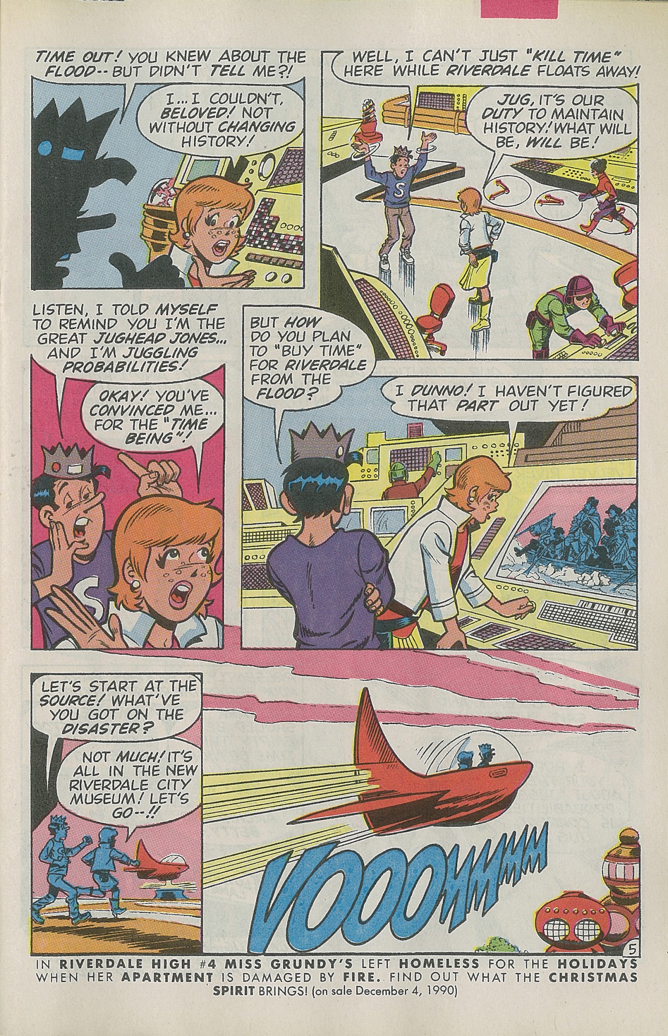 Read online Jughead's Time Police comic -  Issue #4 - 7