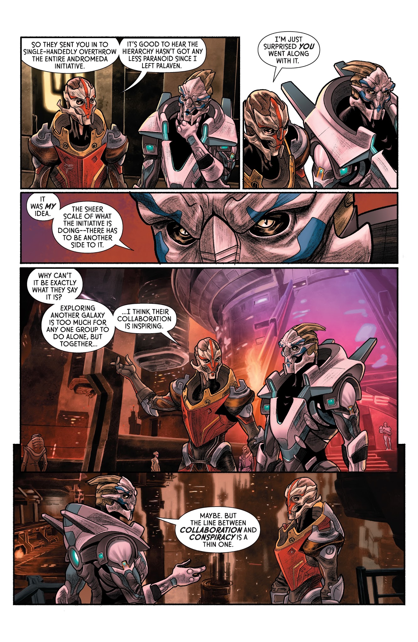 Read online Mass Effect: Discovery comic -  Issue #3 - 12