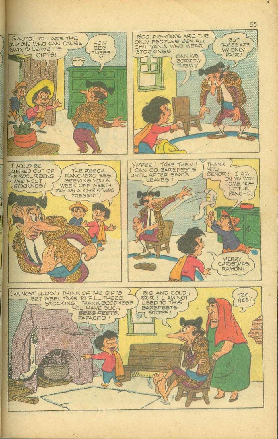 Read online Bugs Bunny's Christmas Funnies comic -  Issue # TPB 7 - 57