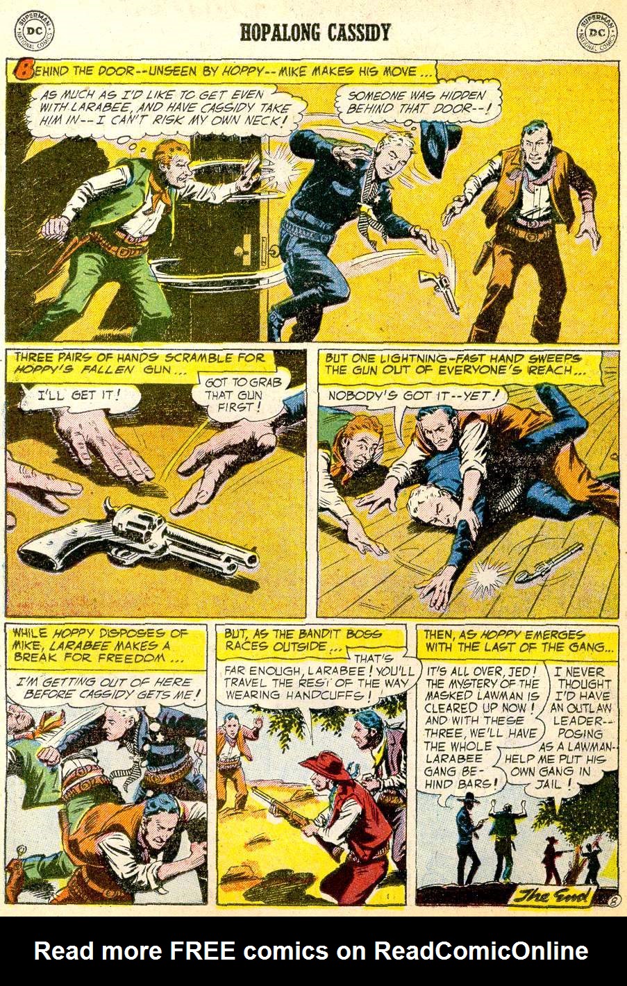 Read online Hopalong Cassidy comic -  Issue #107 - 22