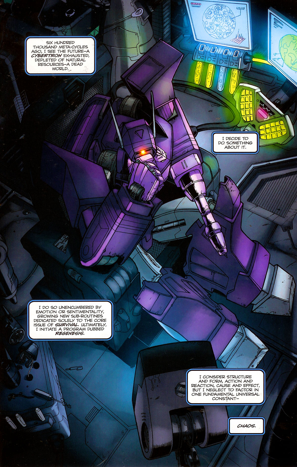 Read online The Transformers Spotlight: Shockwave comic -  Issue # Full - 4