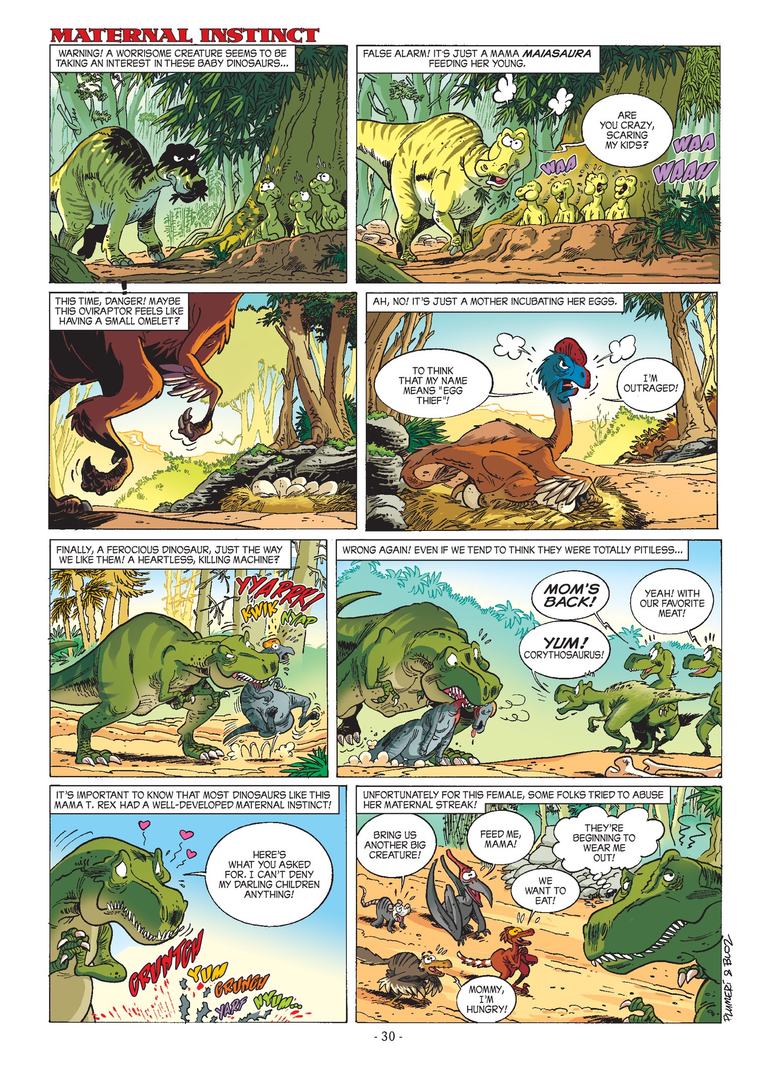 Read online Dinosaurs (2014) comic -  Issue #1 - 32