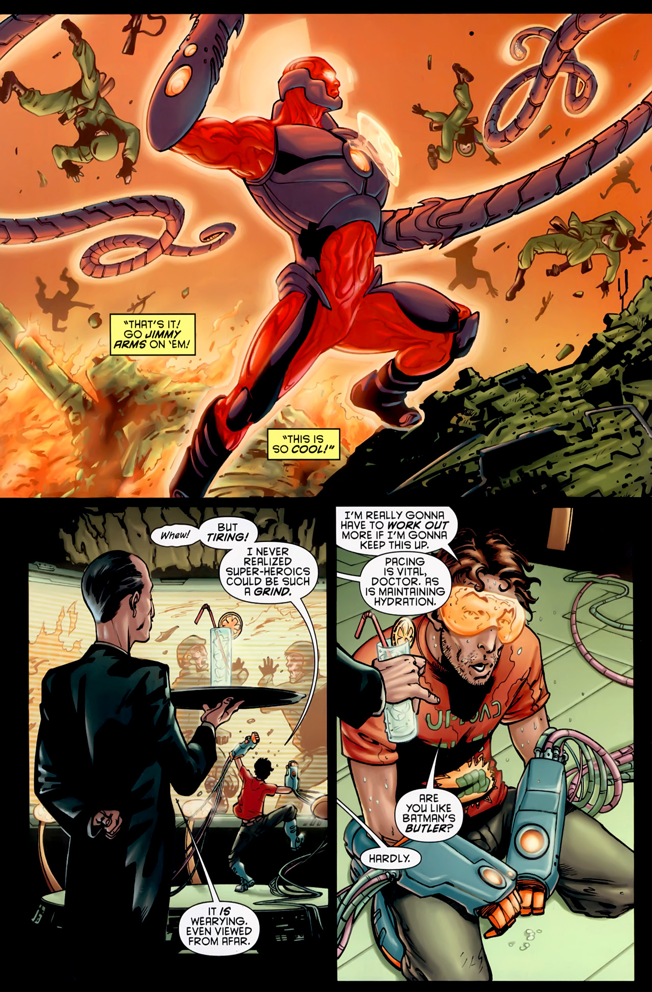 Read online Batman and the Outsiders (2007) comic -  Issue #8 - 18