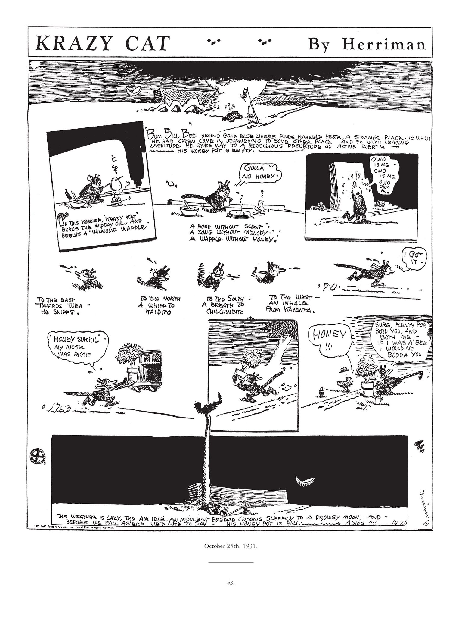 Read online Krazy & Ignatz comic -  Issue # TPB 7 - 40