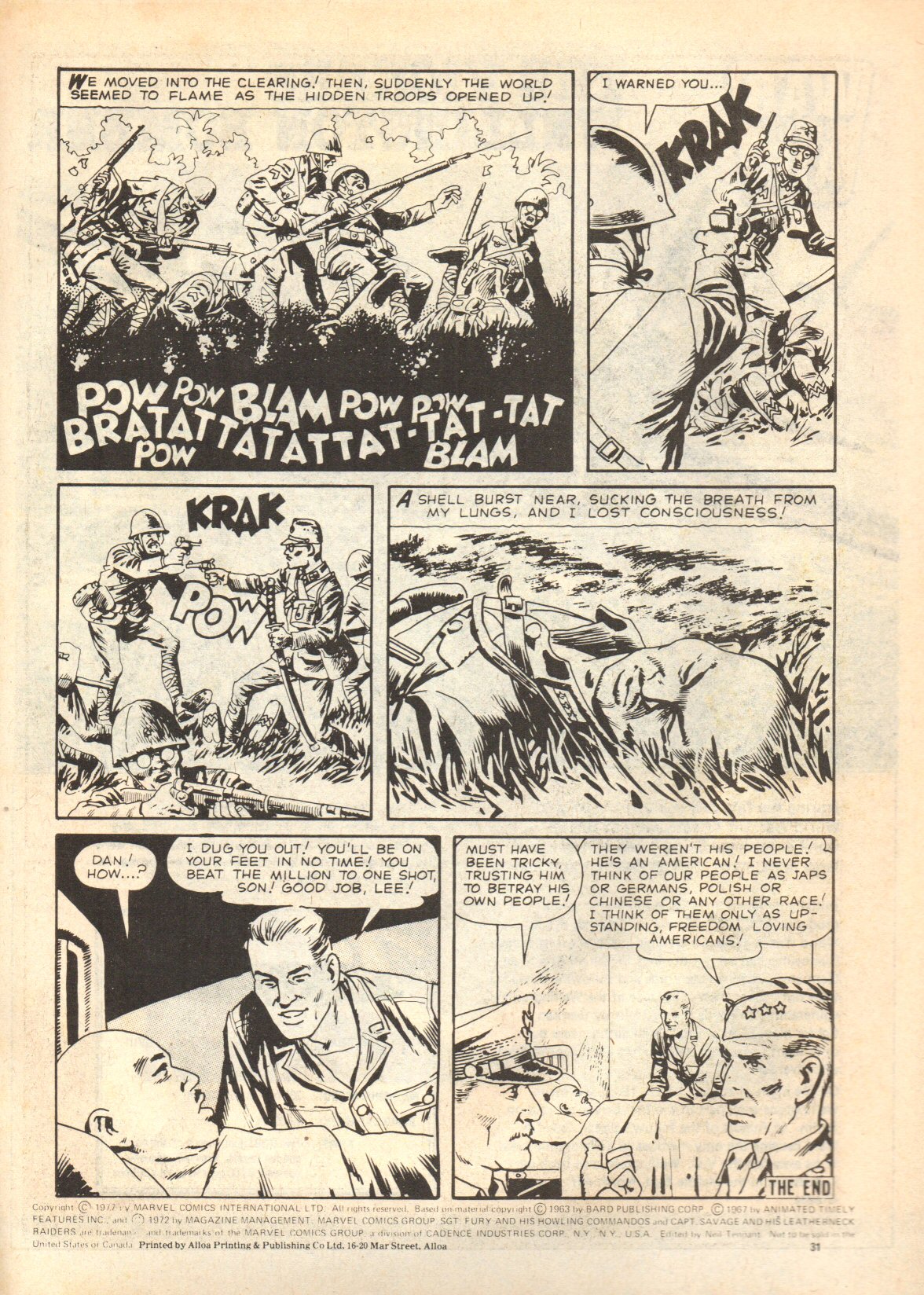 Read online Fury (1977) comic -  Issue #22 - 31