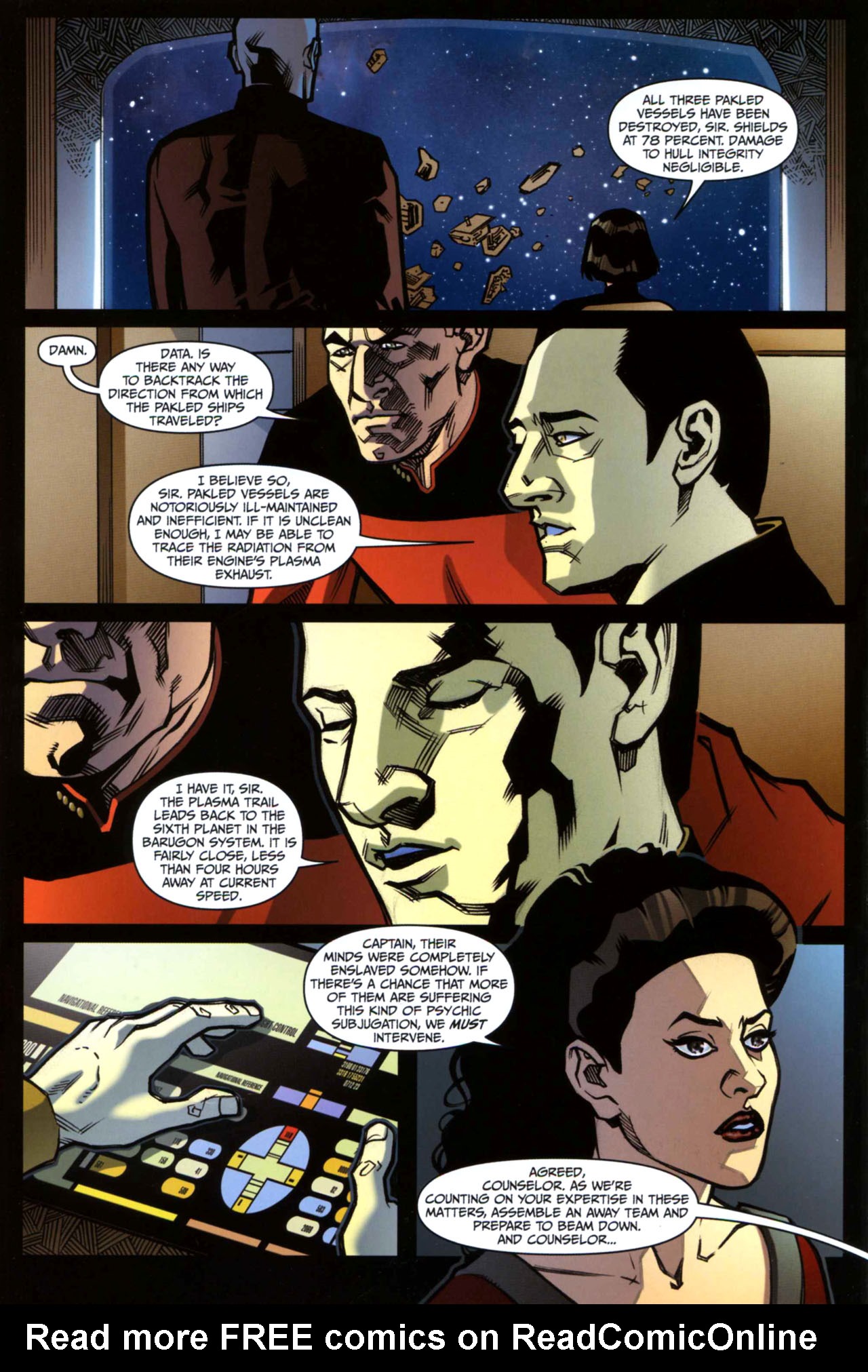 Star Trek: The Next Generation: Intelligence Gathering Issue #4 #4 - English 10