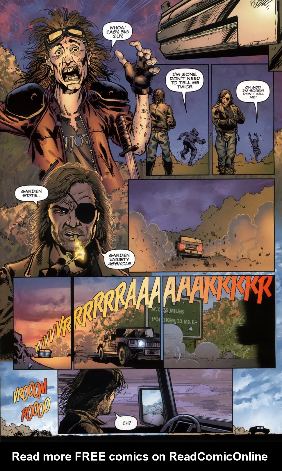 Read online John Carpenter's Snake Plissken Chronicles comic -  Issue #1 - 5