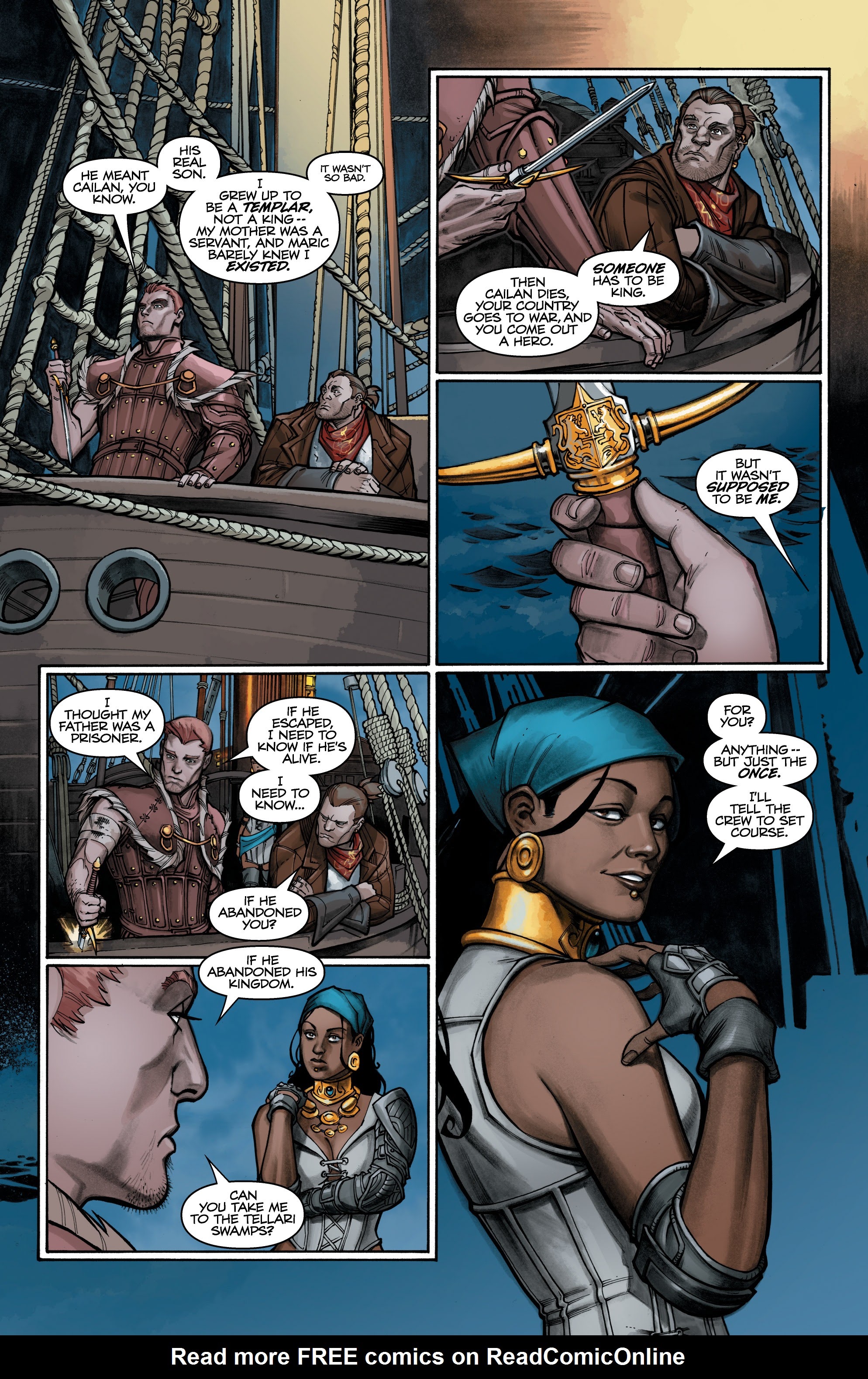 Read online Dragon Age: The First Five Graphic Novels comic -  Issue # TPB (Part 1) - 34