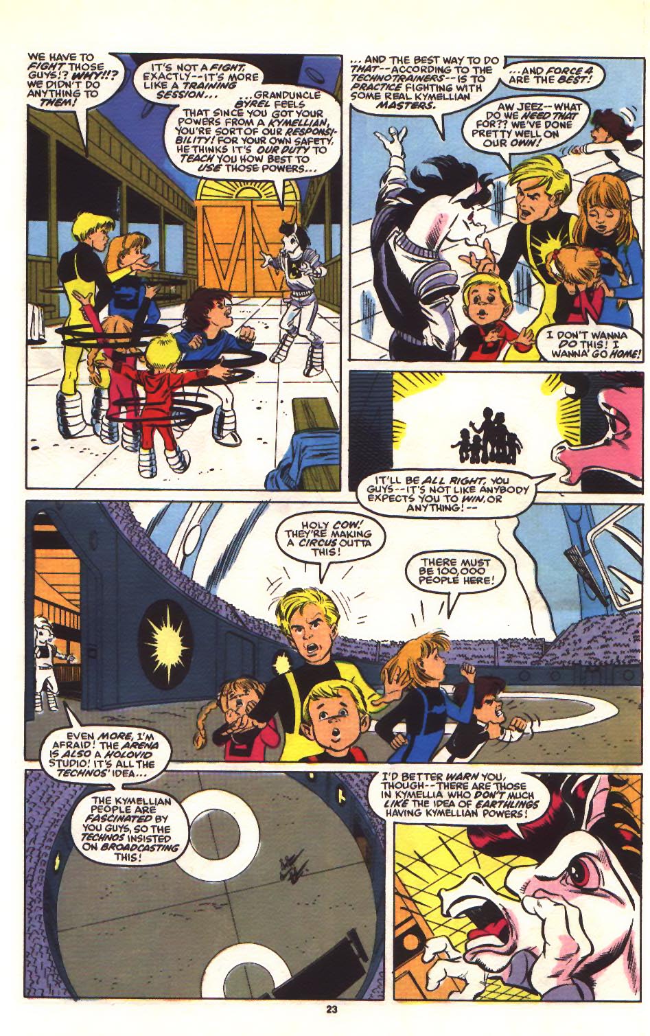 Read online Power Pack (1984) comic -  Issue #50 - 25