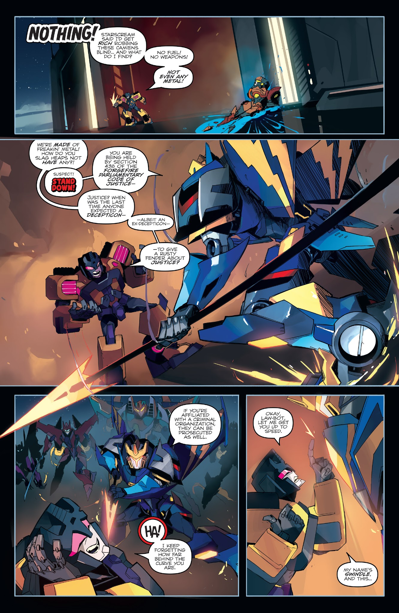 Read online The Transformers: Windblade (2018) comic -  Issue # TPB - 106