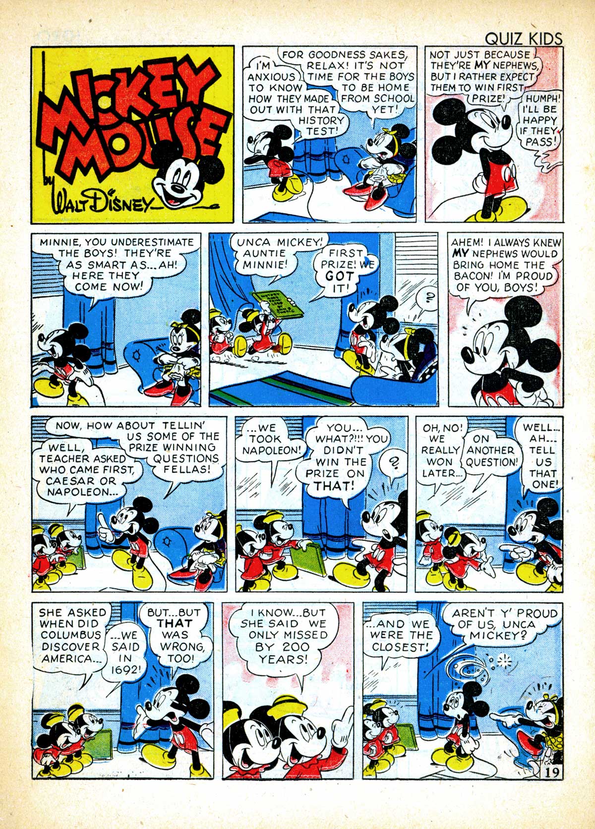 Read online Walt Disney's Comics and Stories comic -  Issue #32 - 21